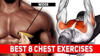 8 Best Chest exercises - Gym Workout Motivation