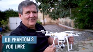 VOANDO COM O DJI Phantom 3 | VEJA O QUE ACONTECEU!!!!