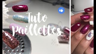 TUTO ONGLES  | Pour les fans de paillettes ✨