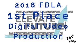 2018 Digital Video Production, 1st Place