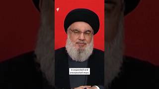 Hezbollah leader's warning to Israel after device explosions