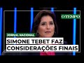 Simone Tebet no Jornal Nacional: considerações finais