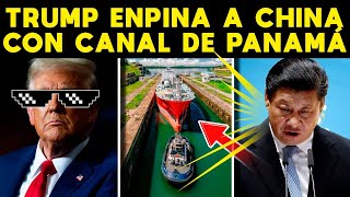 JUEVES SHOCK! TRUMP SE ADUEÑA DEL CANAL DE PANAMÁ. DESCARRILA A CHINA. ARRANCA GUERRA COMERCIAL