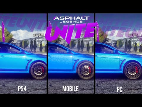 ASPHALT LEGENDS UNITE – Comparación entre móvil, PC y PS4