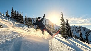 Whistler Peak's Powdery Glades - VD Trees | Hike Up Only, Lift Still Closed