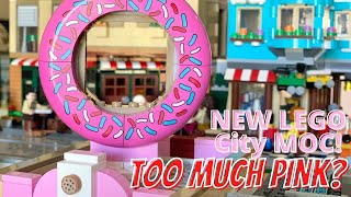 Custom LEGO Donut Shop MOC and City Update!