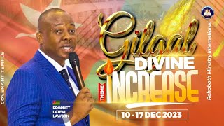 GUILGAL 2023: MULTIPLICATION DIVINE || DIVINE INCREASE || VENDREDI 15 DECEMBRE 2023