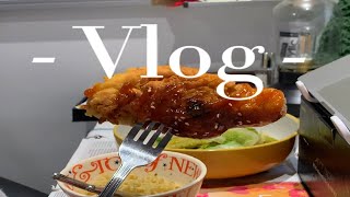 【英国留学vlog】赶due的尽头是厨房｜自制韩式炸鸡腿