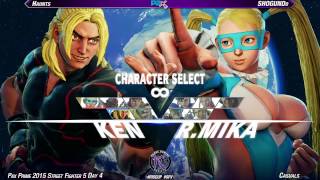 #PAX2015 #SFV Day 4 Casuals - Haunts (KEN) vs SHOGUNDo (DIC-BIR)