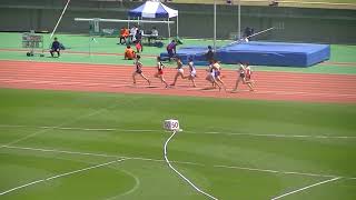 2019北信越インカレ男子1500m予選3組