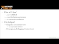 Eclipse Java IDE Tutorial | Overview