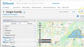 Search for Homes and Saving Searches in FLEX MLS