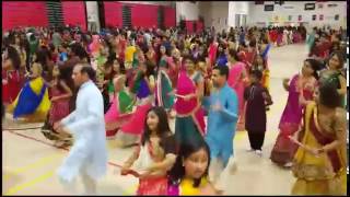 Nipa Shah Chicago Garba and dandiya highlights @ Bollingbrook High