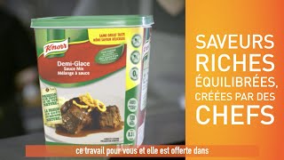 Knorr® Demi-Glace Sauce Mix Offers Balanced Rich Flavour Created by Chefs (FR)