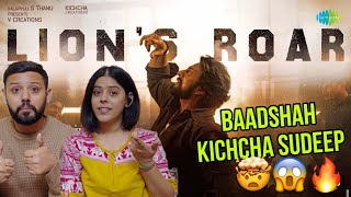 Lion’s Roar (Hindi) - Lyrical Video Reaction | Max | Kichcha Sudeep | B Ajaneesh Loknath |