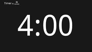 4 Minute Countup Timer