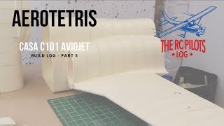 AeroTetris CASA C101 Aviojet - Wings and control surfaces Part 5