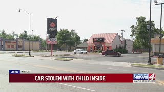 Police: Suspect steals car with child inside; drops off kid at nearby store