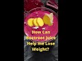 How Can Beetroot juice Help me Lose Weight?#shorts