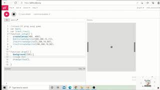 CLASS-23 PING PONG GAME IN P5 EDITOR USING SPRITES-JAVA SCRIPT (CODING CLASS FOR KIDS)-JAVA SCRIPT