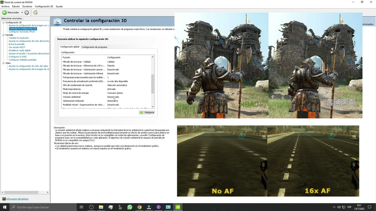 Configurar Panel De Control Nvidia Para Juegos Alta Calidad - YouTube