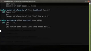 Lispでプログラミング