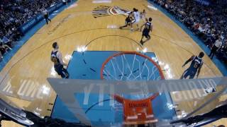 Russell Westbrook lobs it to Andre Roberson | Jazz vs Thunder | 3.11.17 | 16-17 NBA Season