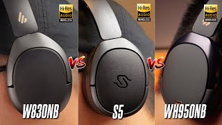 Which ANC Headphones to Buy? Edifier W830NB vs WH950NB vs Stax Spirit S5!