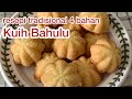 Cara membuat kuih bahulu menggunakan sukatan cawan | hanya 4 bahan sahaja | bahulu klasik