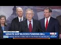 senate gop blocks funding bill