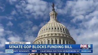 Senate GOP Blocks Funding Bill