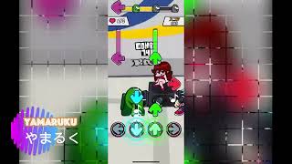 緑インポスター　ビートバトル　一曲目クリア！！【7歳児ゲームチャンネル】【やまるく】beat battle green imposter among us