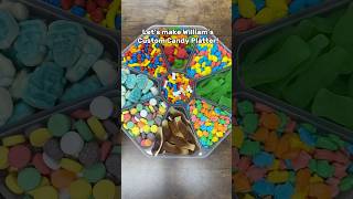 🎣🥤Let’s make William’s Custom Candy Platter!🥤🎣 #shorts