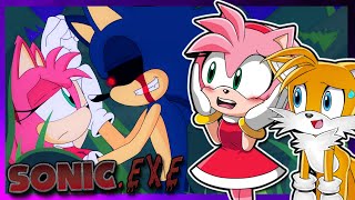 Sonic.EXE Dates Amy ? | Tails & Amy Play Sonic.EXE The Spirits of Hello Round 2