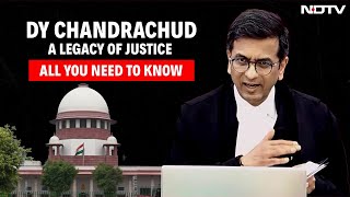 DY Chandrachud | Who Is Justice DY Chandrachud? The Outgoing Chief Justice Of India