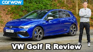 VW Golf R 2021 review: see how quick it really is 0-60mph!