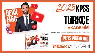 2025 KPSS Soru Çözümü - Sözcük Türleri  ( Karma - I - ) - Berk EKİCİ