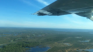 Cessna Caravan Skol Airlines full flight to SGC/ полный полет с полигона Скол на аэропорт Сургут