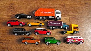 Toy Trucks and Cars from the Floor