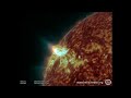 2 17 2023 large x2 class solar flare eastern limb earth facing side of the sun