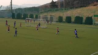 190322연습경기 창원축구센터U12 vs 창원축구센터U15 1Q (Friendly Match, Changwon FC U12 of Korea)