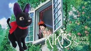 Making Jiji From Kiki's Delivery Service! (Needle Felting)