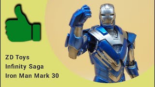 ZD Toys Iron Man Mark 30 Figure Review