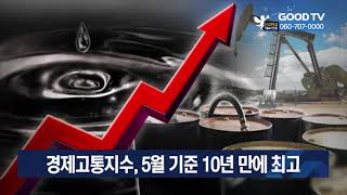 경제고통지수, 5월 기준 10년 만에 최고 [GOODTV NEWS 20210610]