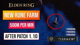 Elden Ring Rune Farm | Easy Rune Glitch After Patch 1.10! 500,000,000 Runes!