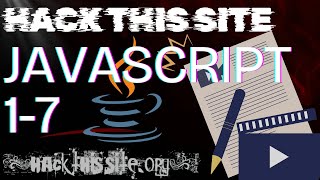 Hack This Site: JavaScript 1-7