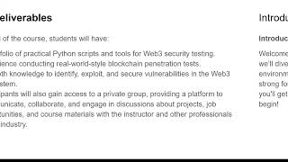 Final Deliverables about web3 hacking with python