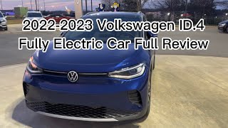 2022-2023 Volkswagen ID.4 Fully Electric Car-Detail Review