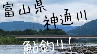 [鮎釣り]富山県神通川遠征してきました～⤴️リベンジなるかなー❗