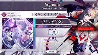 [Arcaea] Arghena FTR 11 EX+ WITH ANOMALY EFFECT (9’918’236)